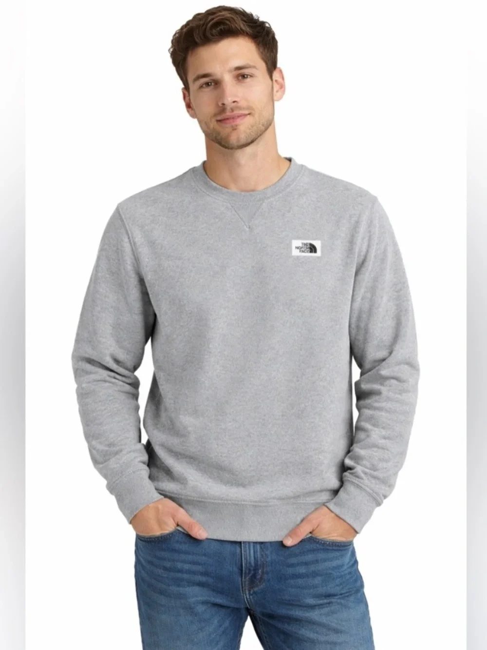 The North Face Gray Crewneck Sweatshirt Men’s Medium